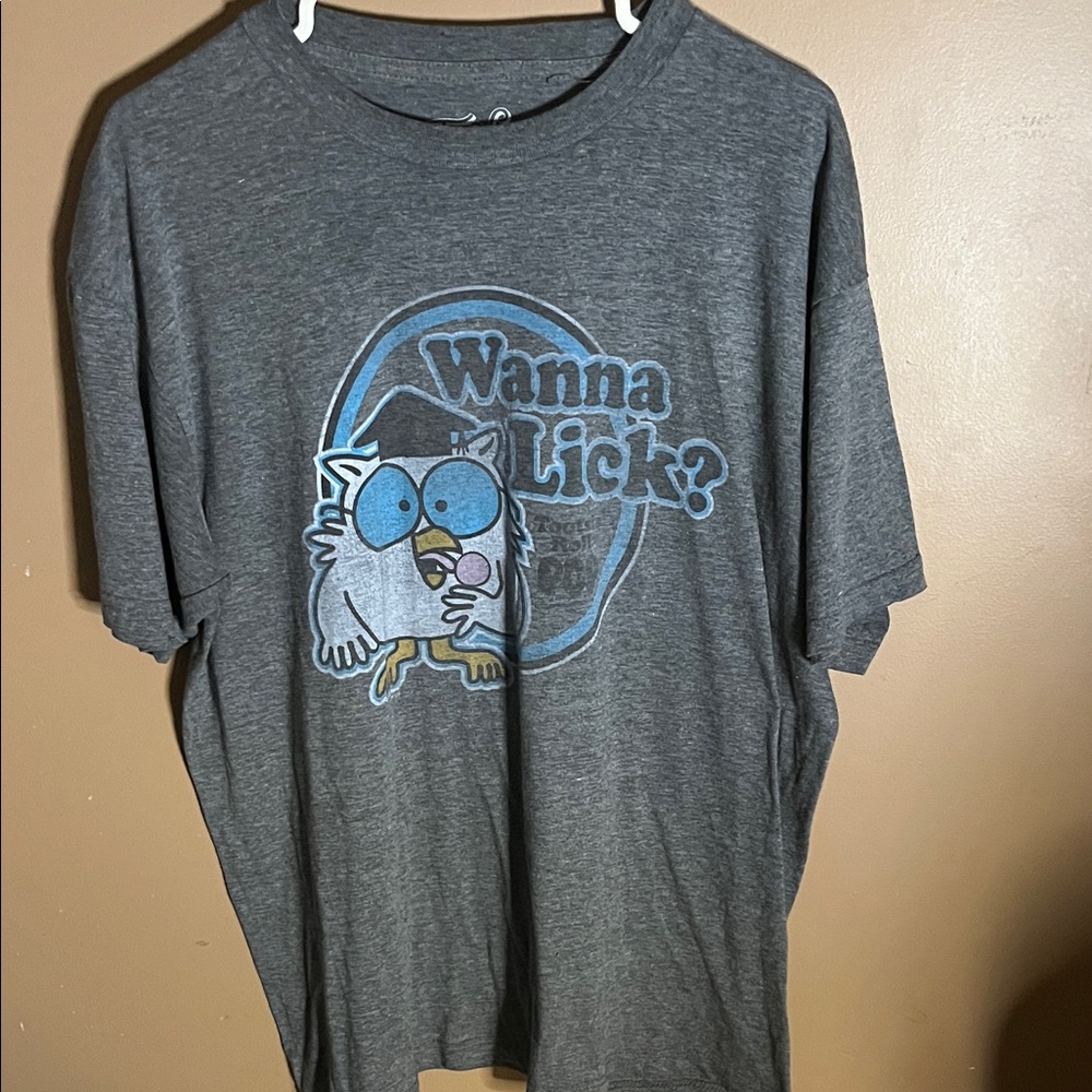 😄Tootsie Roll Pop Wanna Lick? TShirt - Size XL